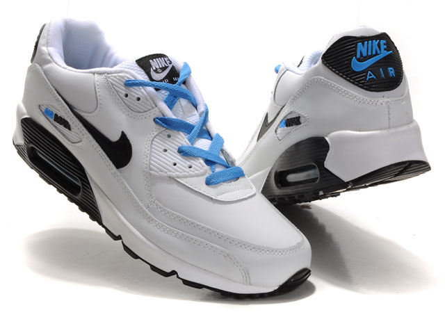 New Men'S Nike Air Max Black/White